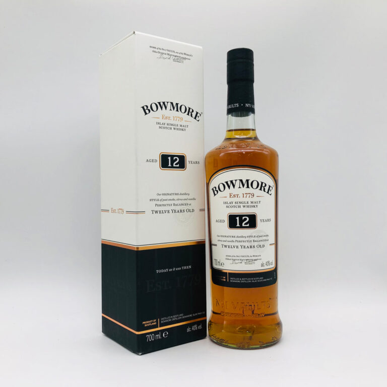 ボウモア12年 700ml 化粧箱付き