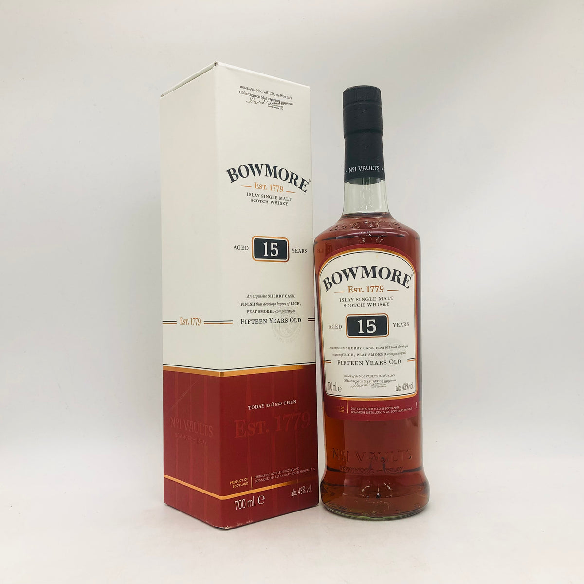 ボウモア15年の買取価格